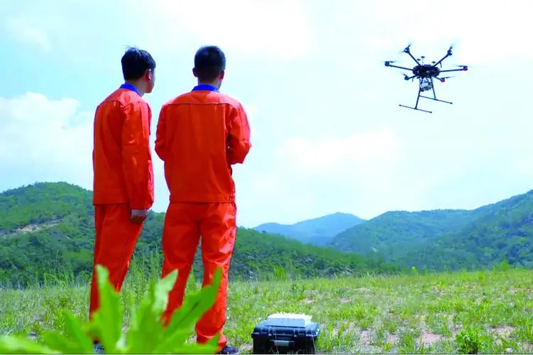 山丹无人机倾斜摄影巡检拍摄